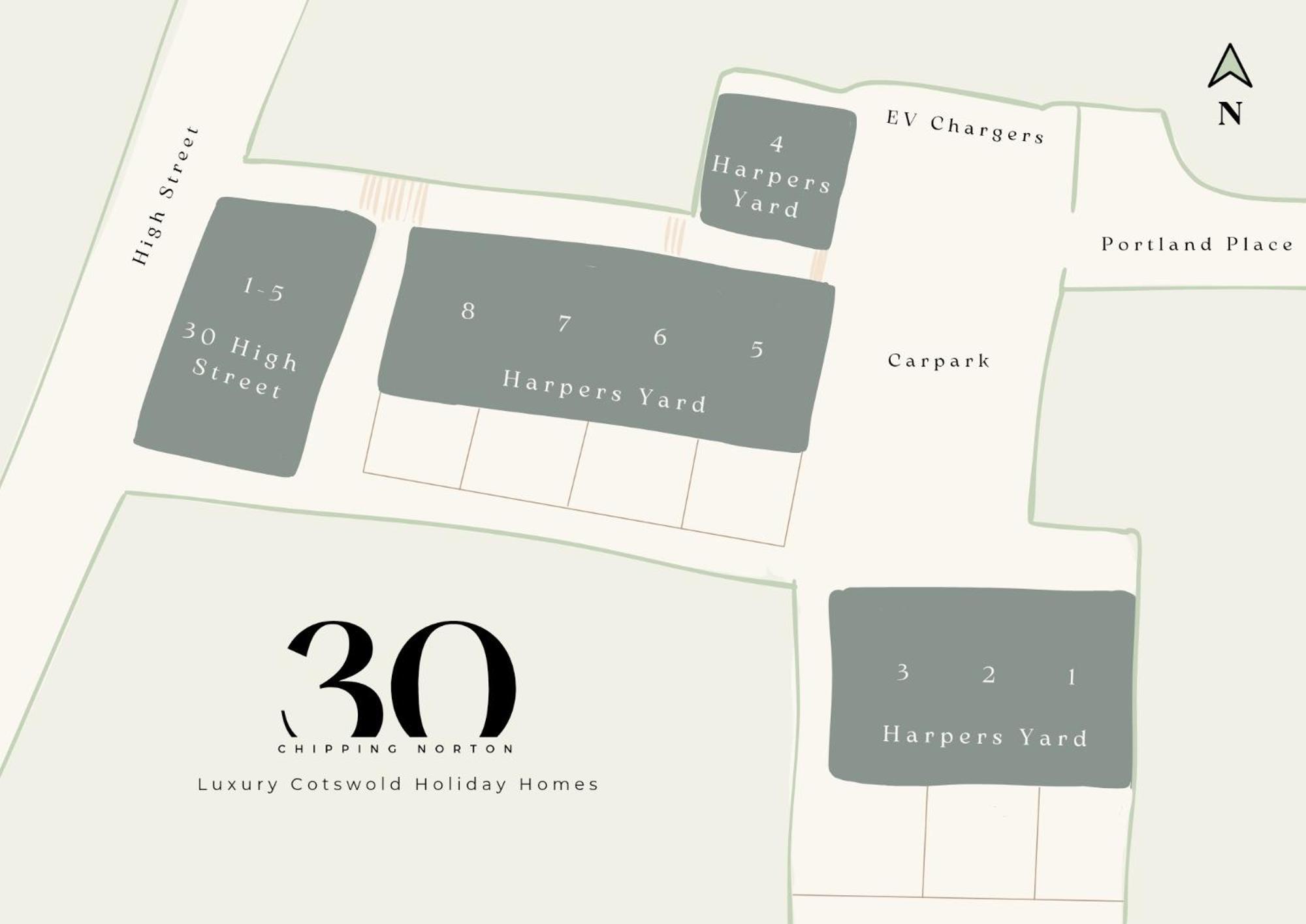 Harpers Yard - 30 Chipping Norton Vila Exterior foto